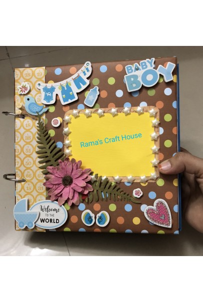 Baby boy Scrapbook Baby boy Scrapbook
